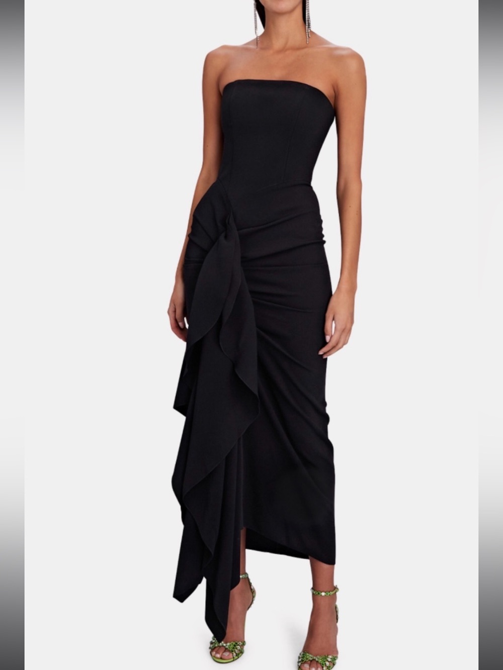 Solace London Thalia Ruffle Dress